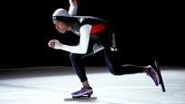 photo of speed skater