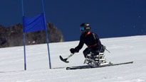 photo of paralympic skier